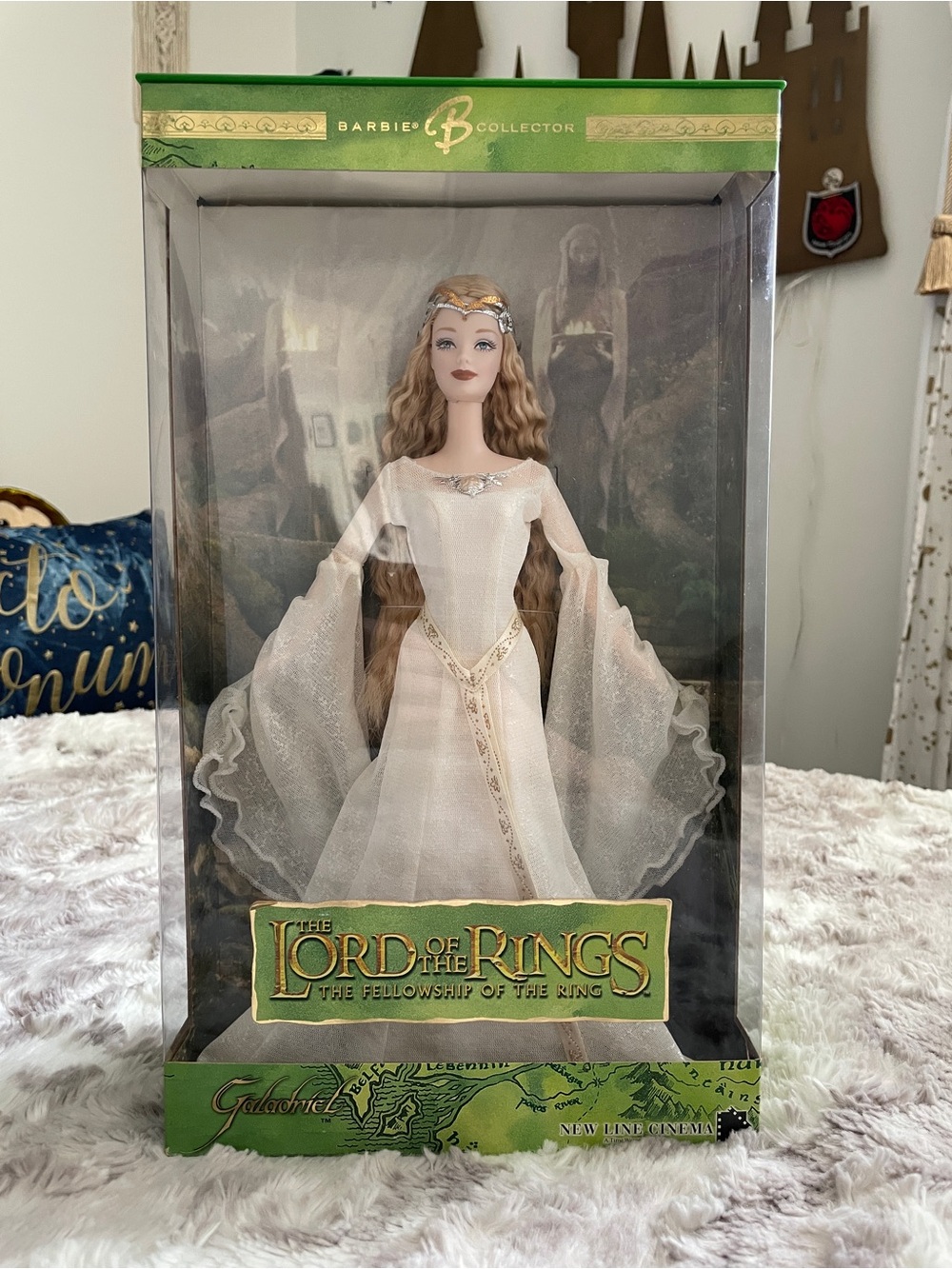 Mattel LOTR The Fellowship of the Ring Galadriel Collector’s Barbie
